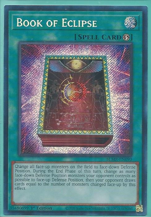 kaka BLMR-EN090 Book of Eclipse - Secret Rare 1st Edition