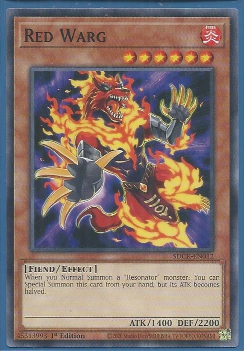 SDCK-EN012 Red Warg – Common