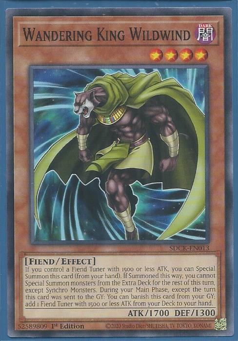 SDCK-EN013 Wandering King Wildwind – Common