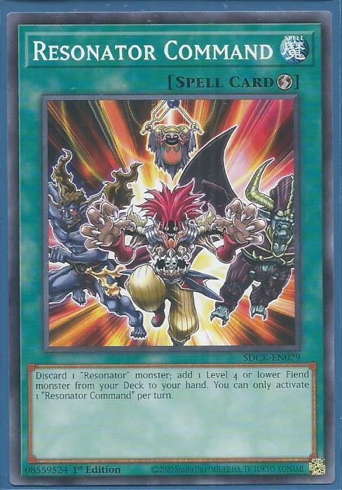 SDCK-EN029 Resonator Command – Common