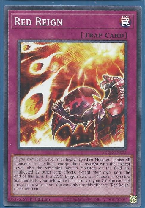 SDCK-EN035 Red Reign – Common