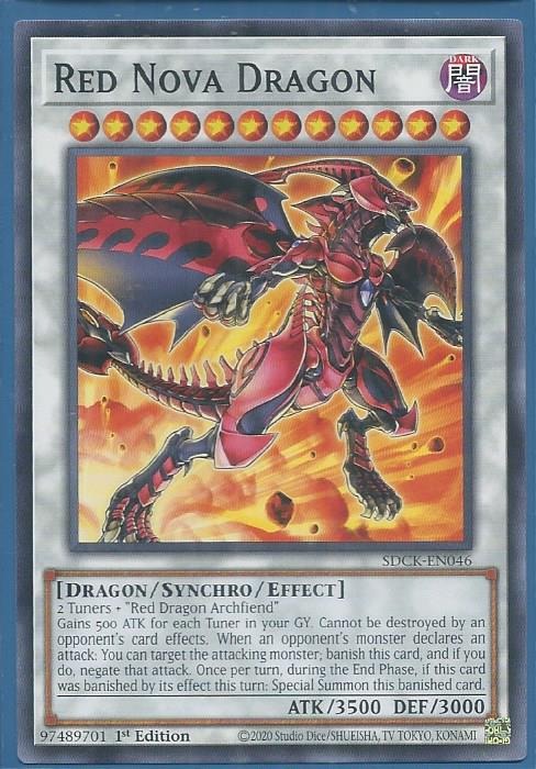 SDCK-EN046 Red Nova Dragon – Common