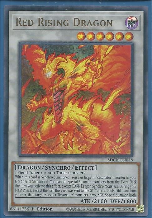 SDCK-EN048 Red Rising Dragon – Ultra Rare