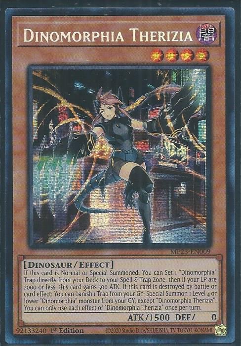kaka MP23-EN009 Dinomorphia Therizia – Prismatic Secret Rare