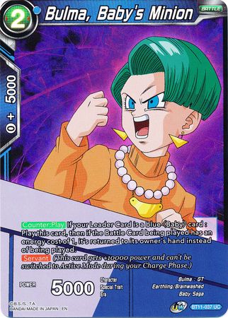 BT11-037 - Bulma, Baby's Minion - Uncommon