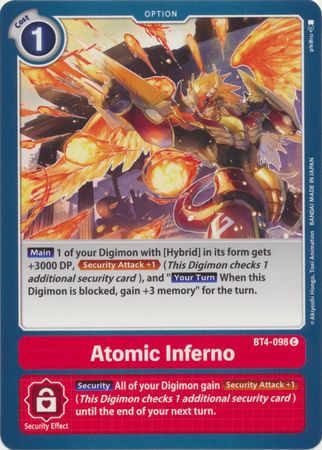 BT4-098 - Atomic Inferno - Common