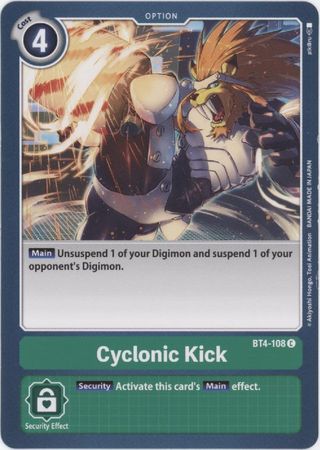 BT4-108 - Cyclonic Kick - Common
