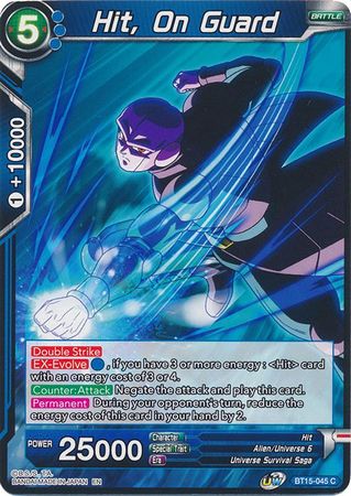 BT15-045 - Hit, On Guard - Common