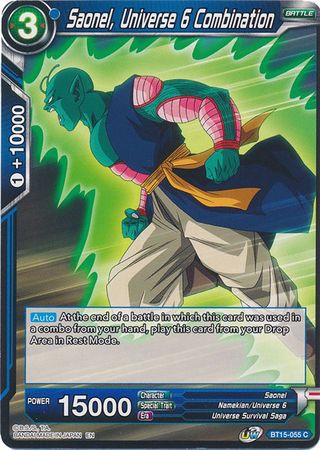 BT15-055 - Saonel, Universe 6 Combination - Common