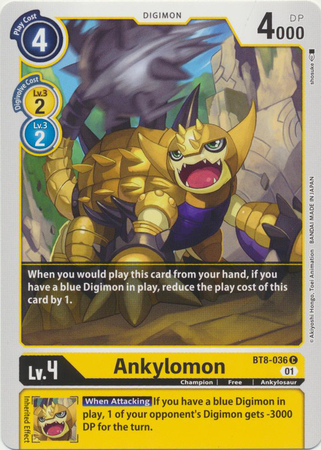 BT8-036 C - Ankylomon - Common