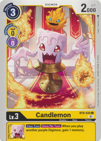 BT8-035 C - Candlemon - Common