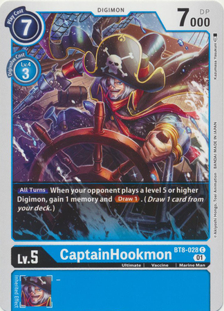 BT8-028 C - CaptainHookmon - Common