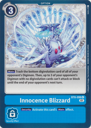 BT8-098 U - Innocence Blizzard - Uncommon