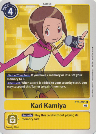 BT8-090 U - Kari Kamiya - Uncommon