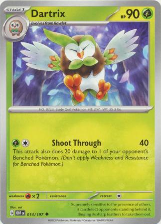 014/197 - Dartrix - Uncommon