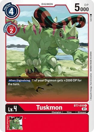 BT7-010 C - Tuskmon - Common