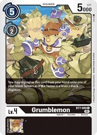 BT7-060 C - Grumblemon - Common