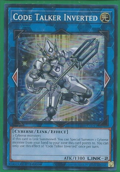 RA01-EN045 Code Talker Inverted – Super Rare
