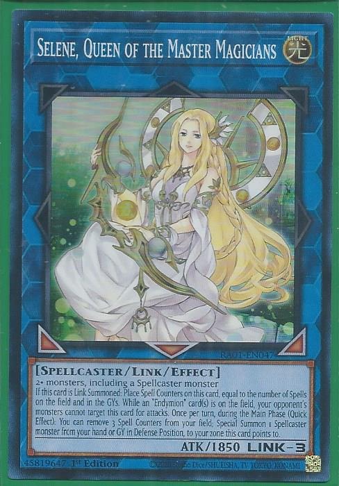 RA01-EN047 Selene, Queen of the Master Magicians – Super Rare