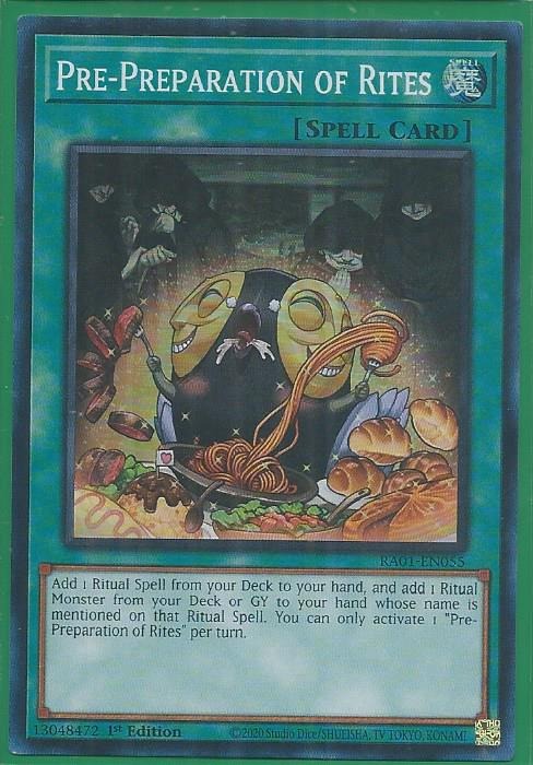 RA01-EN055 Pre-Preparation of Rites – Super Rare