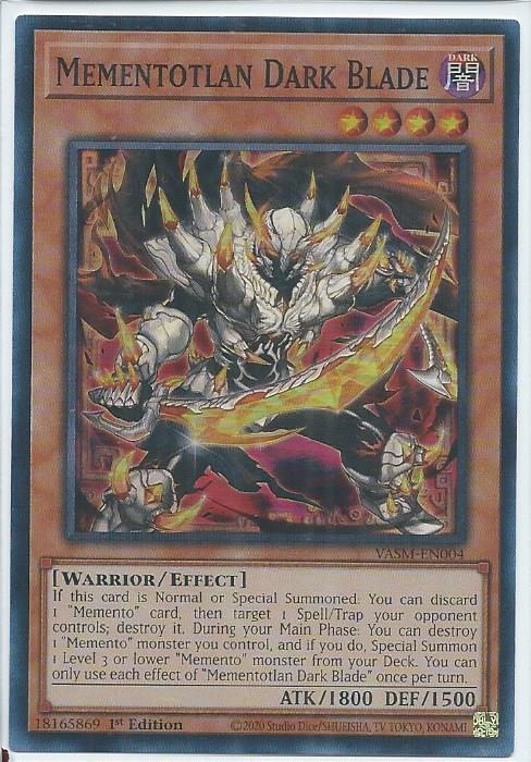 VASM-EN004 Mementotlan Dark Blade – Super Rare