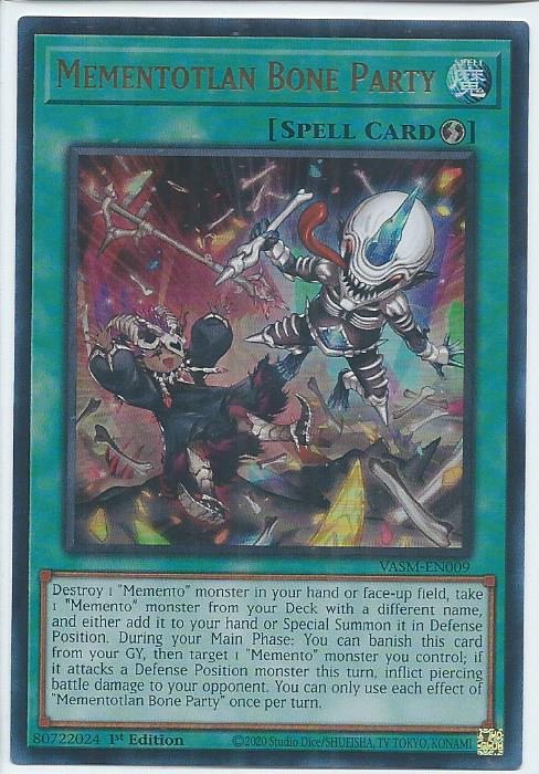 VASM-EN009 Mementotlan Bone Party – Ultra Rare