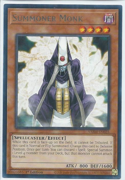 VASM-EN025 Summoner Monk – Rare