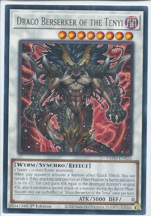 VASM-EN026 Draco Berserker of the Tenyi – Rare