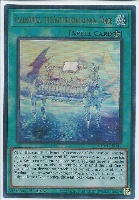 VASM-EN035 Vaalmonica, the Agathokakaological Voice – Ultra Rare