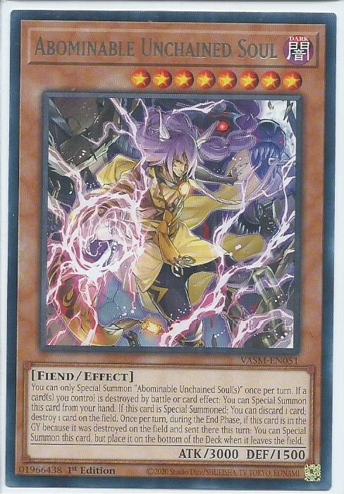 VASM-EN051 Abominable Unchained Soul – Rare