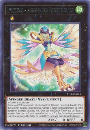 kaka LED8-EN045 - Lyrilusc - Assembled Nightingale - Rare 1st Edition