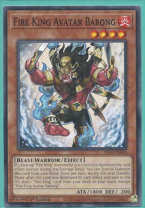 SR14-EN005 Fire King Avatar Barong – Common