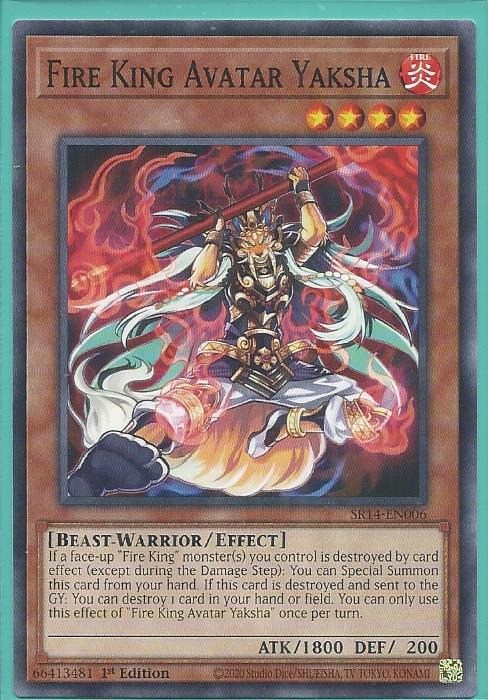 SR14-EN006 Fire King Avatar Yaksha – Common