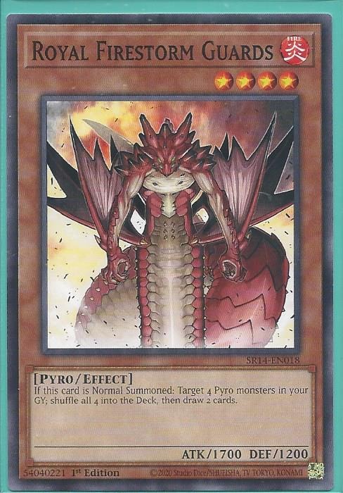 SR14-EN018 Royal Firestorm Guards – Common