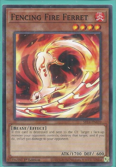 SR14-EN020 Fencing Fire Ferret – Common