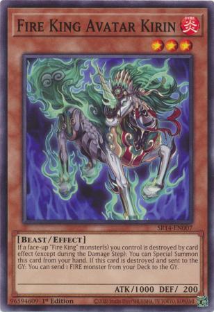SR14-EN007 - Fire King Avatar Kirin - Common