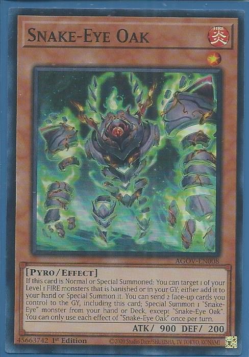 kaka AGOV-EN008 Snake-Eye Oak – Super Rare 1