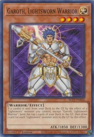 BLC1-EN056 - Garoth, Lightsworn Warrior - Common