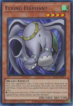 BLC1-EN017 - Flying Elephant (Silver) - Ultra Rare