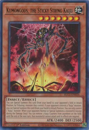 BLC1-EN034 - Kumongous, the Sticky String Kaiju - Ultra Rare