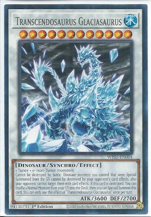 WISU-EN004 Transcendosaurus Glaciasaurus – Rare