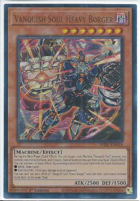 WISU-EN018 Vanquish Soul Heavy Borger – Ultra Rare