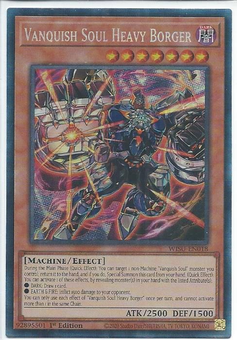 WISU-EN018C Vanquish Soul Heavy Borger – Collector’s Rare