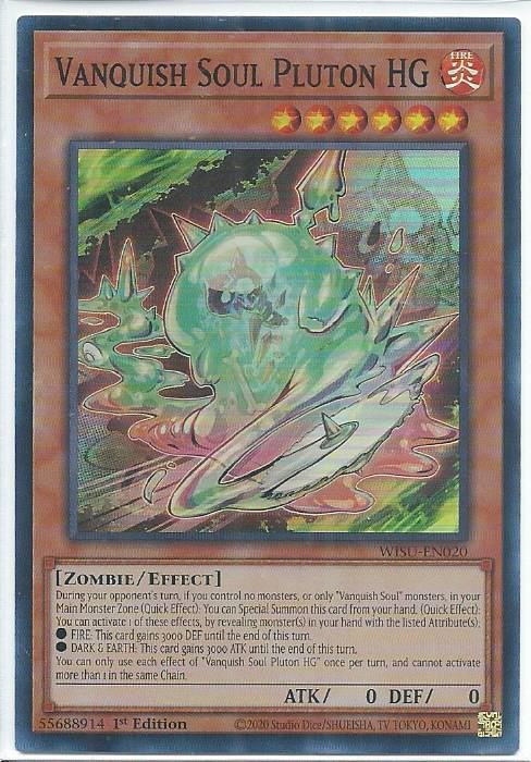 WISU-EN020 Vanquish Soul Pluton HG – Super Rare