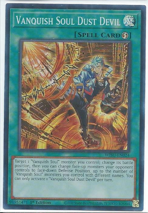 WISU-EN024 Vanquish Soul Dust Devil – Super Rare