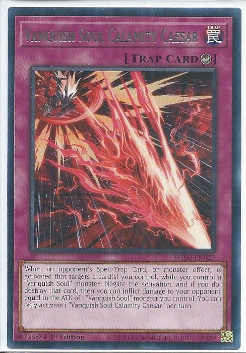 WISU-EN027 Vanquish Soul Calamity Caesar – Rare