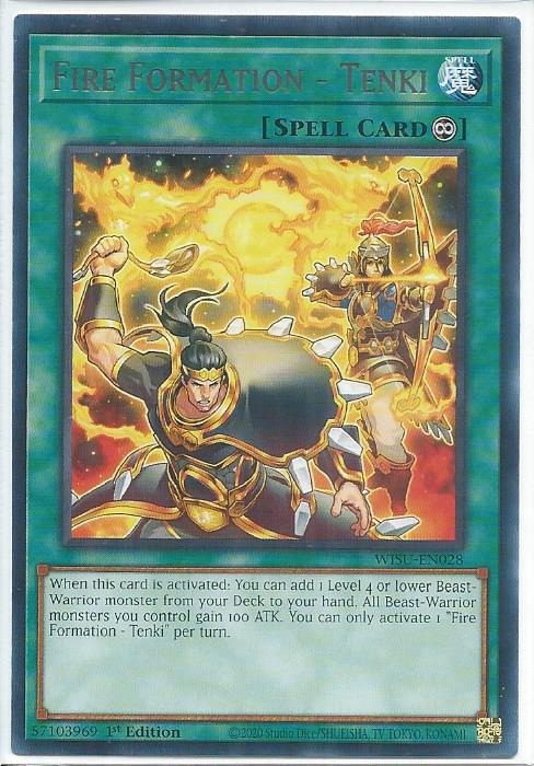 WISU-EN028 Fire Formation – Tenki – Rare