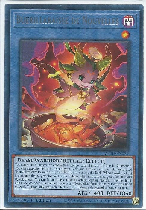 WISU-EN029 Buerillabaisse de Nouvelles – Rare