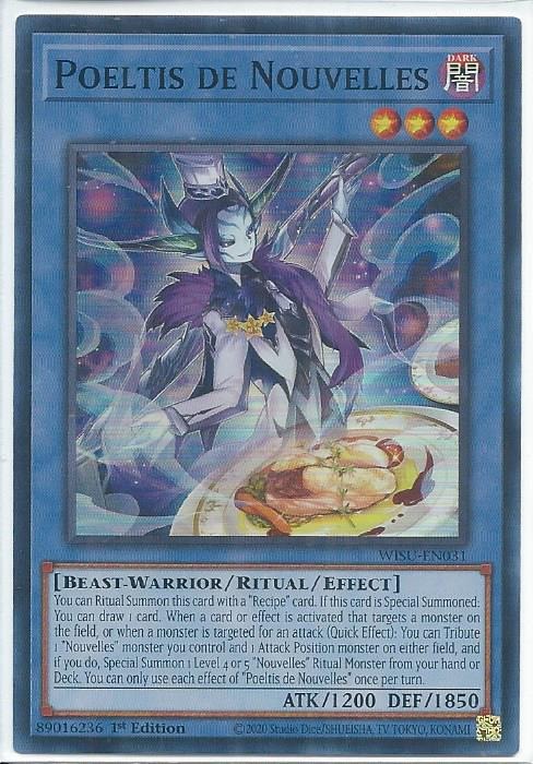 WISU-EN031 Poeltis de Nouvelles – Super Rare