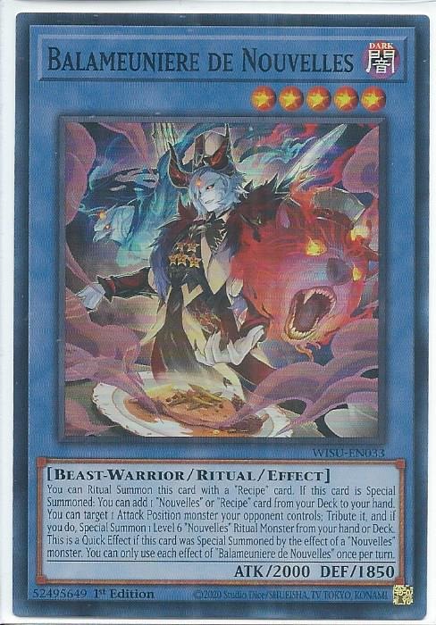 WISU-EN033 Balameuniere de Nouvelles – Super Rare